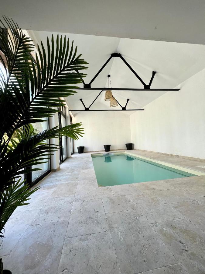 Manoir Les Feuillantines Piscine & Spa Isques Exteriör bild